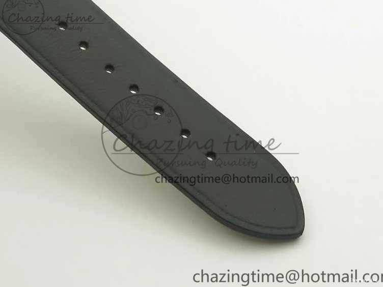 0301 EasyCare Seamaster 30 1962 SS TW Best Edition Black Dial On Leather Strap MIYOTA 8079